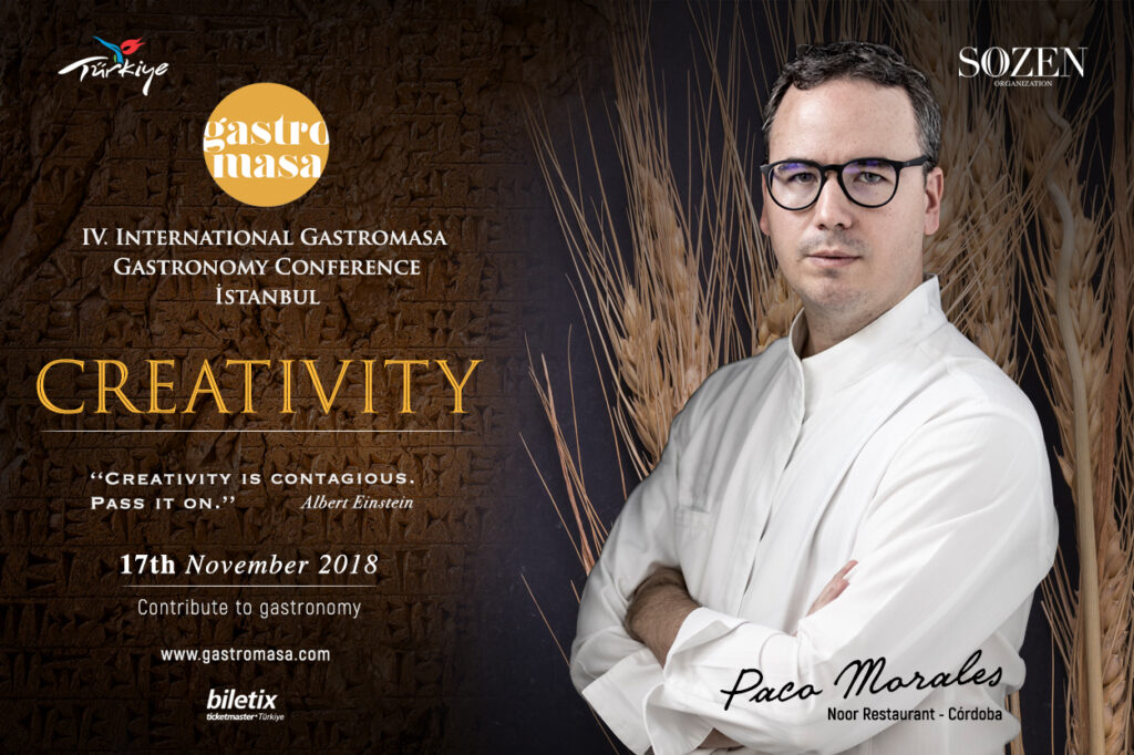 Michelin starred chef Paco Morales is at Gastromasa
