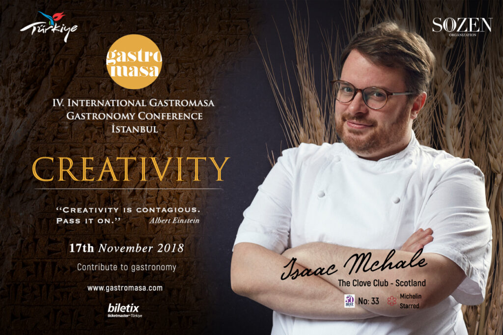 Michelin starred chef Isaac Mchale is at Gastromasa