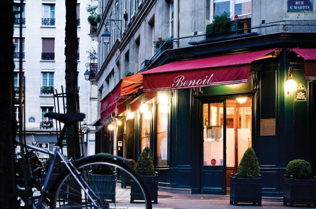 The last bistro example of Paris’s culture: Benoit