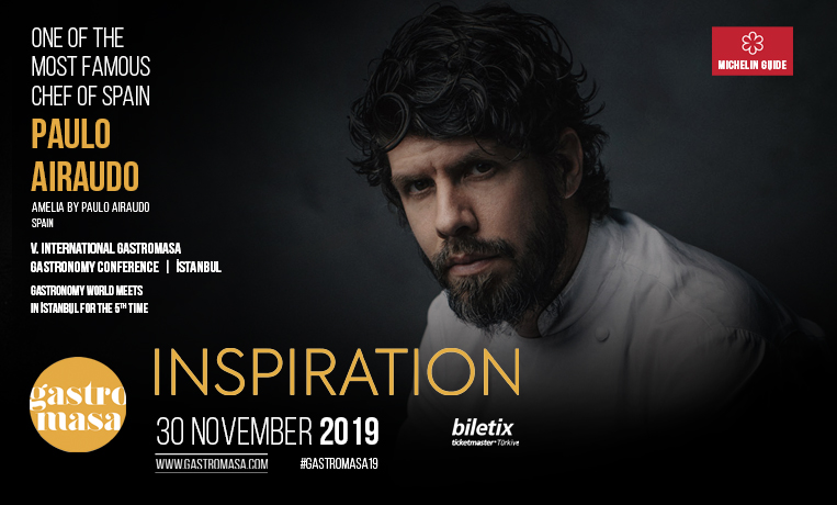 The Argentine chef Paulo Airaudo, who combines Argentine cuisine with Basque products, is coming to the V. International Gastromasa Gastronomy Conference