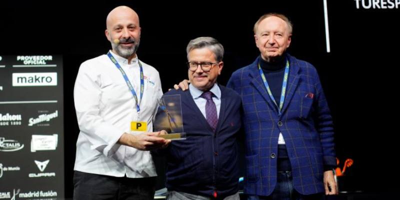 Niko Romito won the Avrupa European Chef of the Year Award
