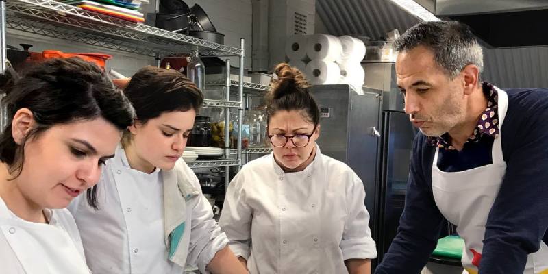 Ottolenghi and his team continue their creativity even though ‘test kitchen’ is closed