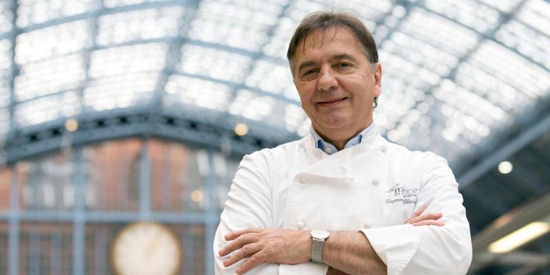 Renowned French chef Raymond Blanc challenges with his insurance firm