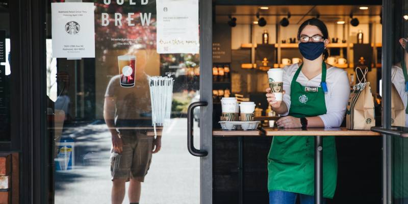 Starbucks has largely regained same-store sales with new products added to the menu