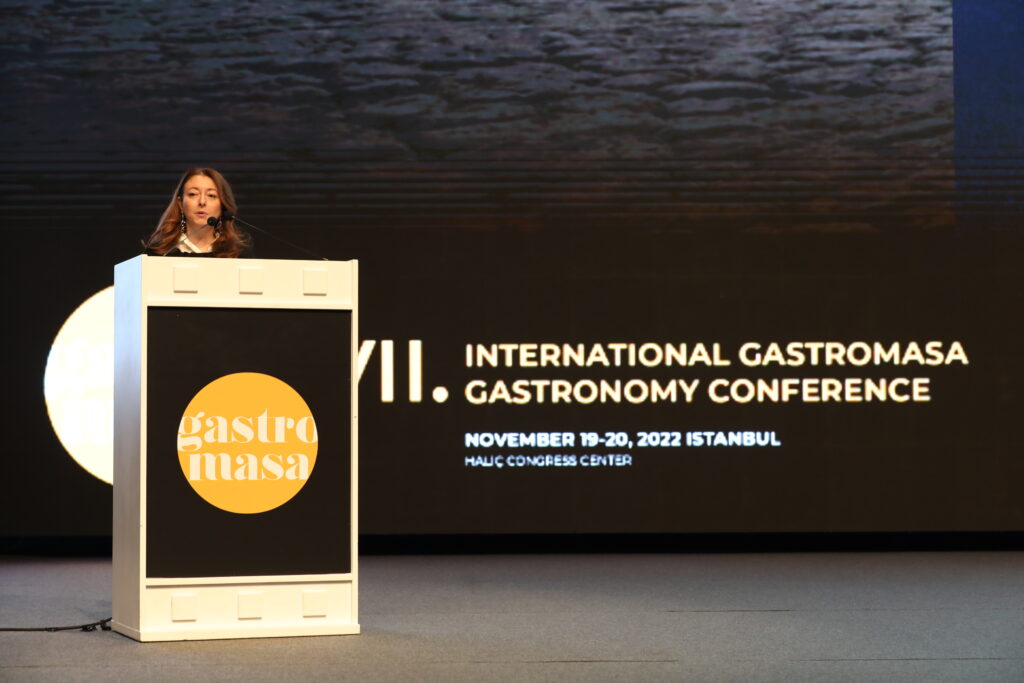 Sinem Türüng, Metro Turkey CEO had a opening speech at VII. International Gastromasa Gastronomy Conference at 19 November 2022.