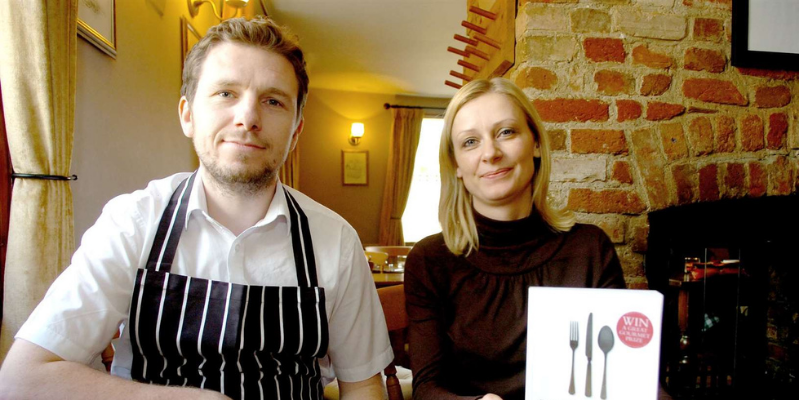 Bury St Edmunds: Pea Porridge Receives Michelin Star Plaque