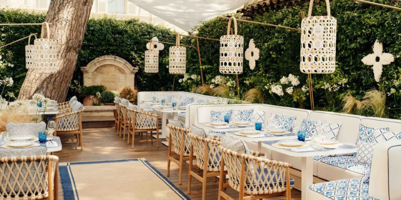 Michelin-Starred Chefs and Iconic Logos Flank Louis Vuitton’s Seasonal Restaurant in Saint Tropez