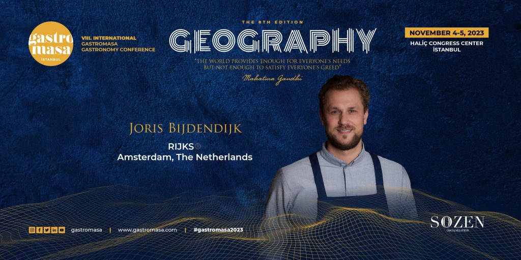 Award-Winning Star Chef Joris Bijdendijk is Coming to the World Famous Gastromasa Conference!