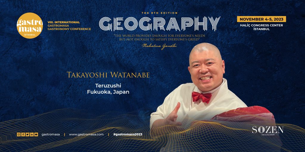 Japanese Star Chef Takayoshi Watanabe is Coming to the World Famous Gastromasa Conference!