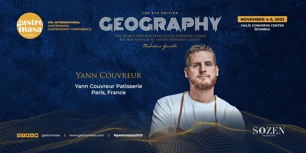 “French Pastry Chef Extraordinaire” Yann Couvreur is Coming to the World Famous Gastromasa Conference!