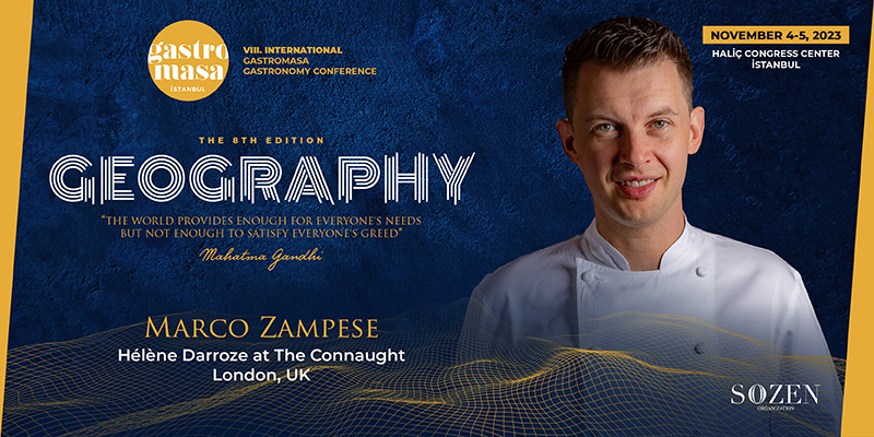Michelin-Starred Kitchen’s Successful Executive Chef Marco Zampese Will be at Gastromasa 2023!