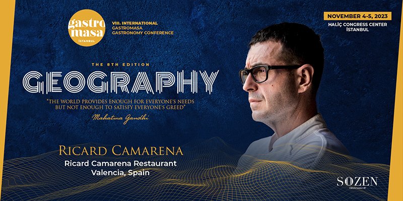 Ricard Camarena, with His Career Full of Awards, is Coming to Gastromasa 2023!