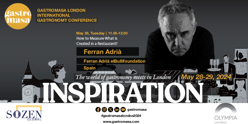 World’s Best Chef Ferran Adrià Gastromasa is in London!