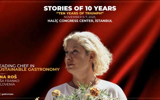 Gastromasa to  Leading Sustainable Gastronomy Chef Ana Roš!