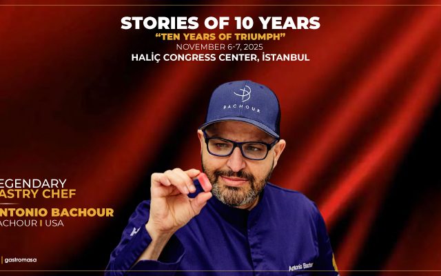 Gastromasa’s 10th Anniversary to Host Pastry Legend Antonio Bachour!