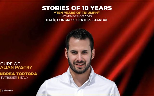 Gastromasa Host to The Inspiring Figure of Italian Pastry, Andrea Tortora