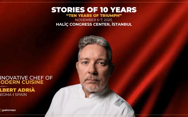 Gastromasa 2025 Host to Innovative Chef of Modern Cuisine Albert Adrià