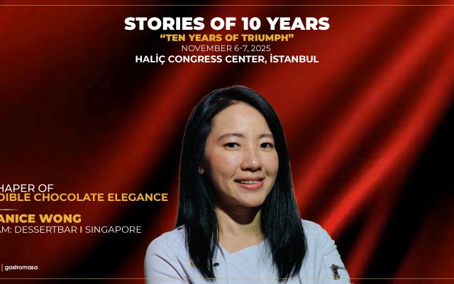 Gastromasa 2025 to Host The Shaper of Edible Chocolate Elegance Janice Wong!