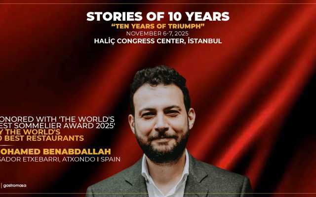Gastromasa 2025 Host to Mohamed Benabdallah, Awarded “World’s Best Sommelier” at The World’s 50 Best Restaurants 2025!