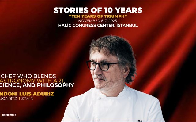 Gastromasa 2025 to Host a Chef Who Blends Gastronomy with Art, Science, and Philosophy, Andoni Luis Aduriz!