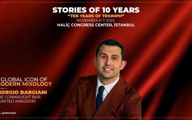 Gastromasa 2025 to Host Global Icon of Modern Mixology Giorgio Bargiani!