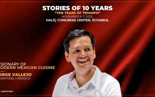 Gastromasa 2025 Host to Visionary of Modern Mexican Cuisine Jorge Vallejo!