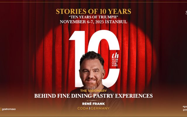 Gastromasa 2025 to Host to René Frank, The Visionary Behind Fine Dining Pastry Experiences