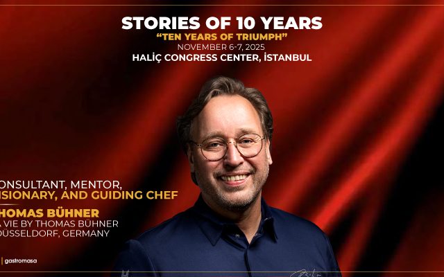 Gastromasa 2025 to Host Consultant, Mentor, Visionary, and Guiding Chef Thomas Bühner!