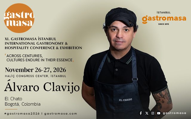 A Leading Chef Shaping Modern Colombian Cuisine, Álvaro Clavijo, at Gastromasa 2026 Stage!