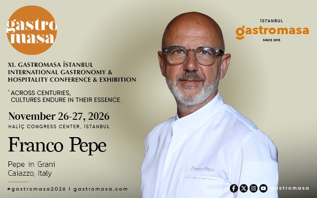 Franco Pepe, Redefining the Art of Contemporary Pizza, at Gastromasa 2026!