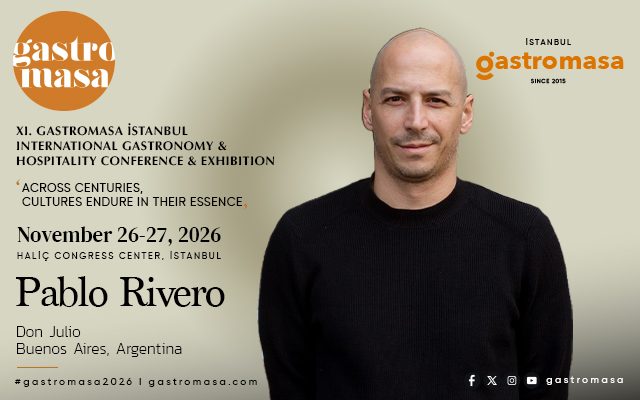 Pablo Rivero, A Pioneer of Argentine Gastronomy, at Gastromasa 2026!