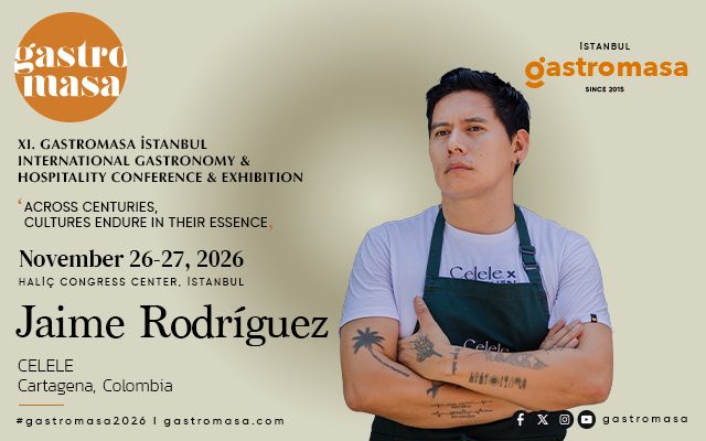 Jaime Rodríguez, One of The Most Influential Chefs of Modern Colombian Gastronomy, at Gastromasa 2026!