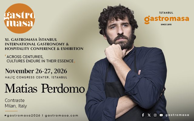 Matias Perdomo, the Creative Chef of Contemporary Italian Gastronomy, at Gastromasa 2026!