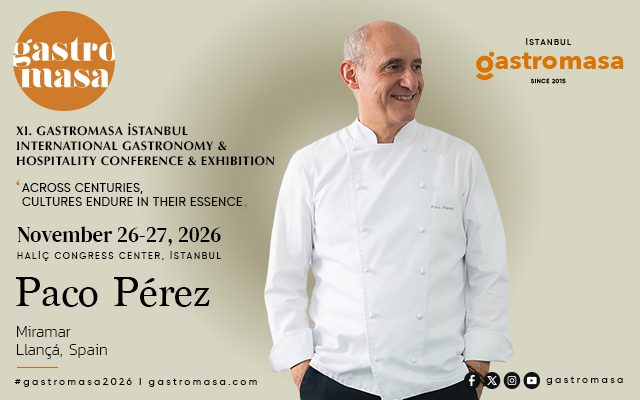 Paco Pérez, A Visionary Chef Blending Innovation, Sustainability, and Tradition, at Gastromasa 2026!