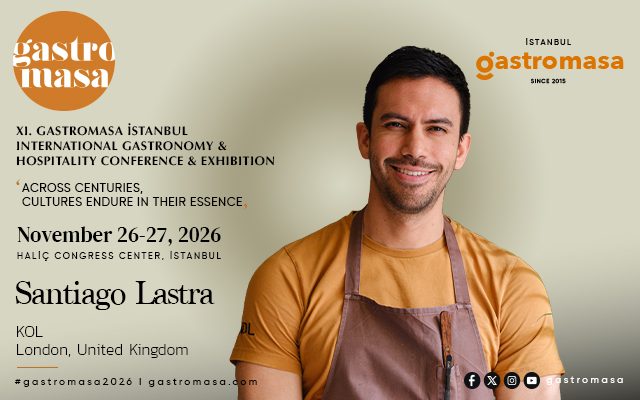 Santiago Lastra, A New Expression of Mexican Cuisine in London, at Gastromasa 2026!