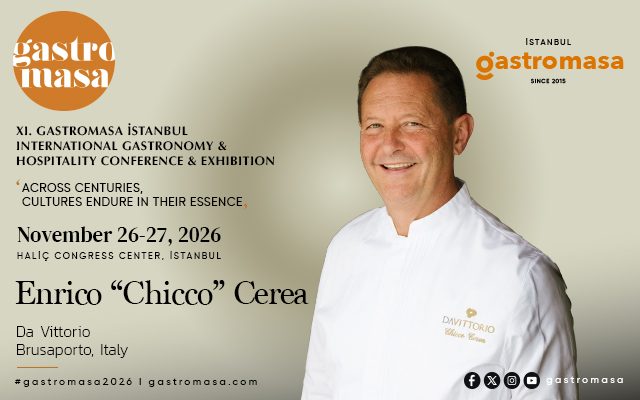 Enrico “Chicco” Cerea, Blending Italian Heritage with Contemporary Excellence, at Gastromasa 2026